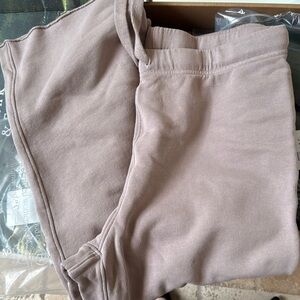 Frank & Eileen Catherine sweat pants.  Beige.  Medium.